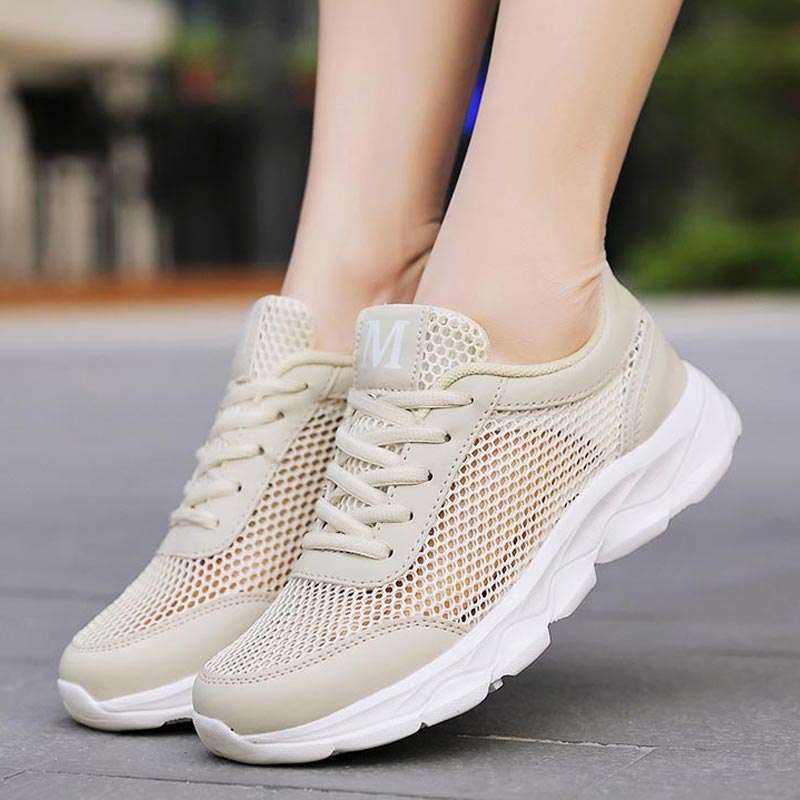Japanese Lifestyle Shoes - Zomer Ademende Sneakers Vrouwen Mesh Dames