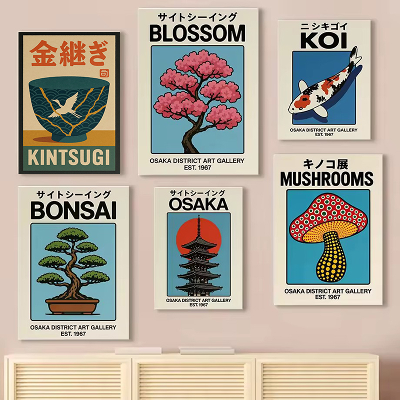 Vintage Japan Reizen Art Osaka - Japanese Zen Lifestyle recensie en prijs