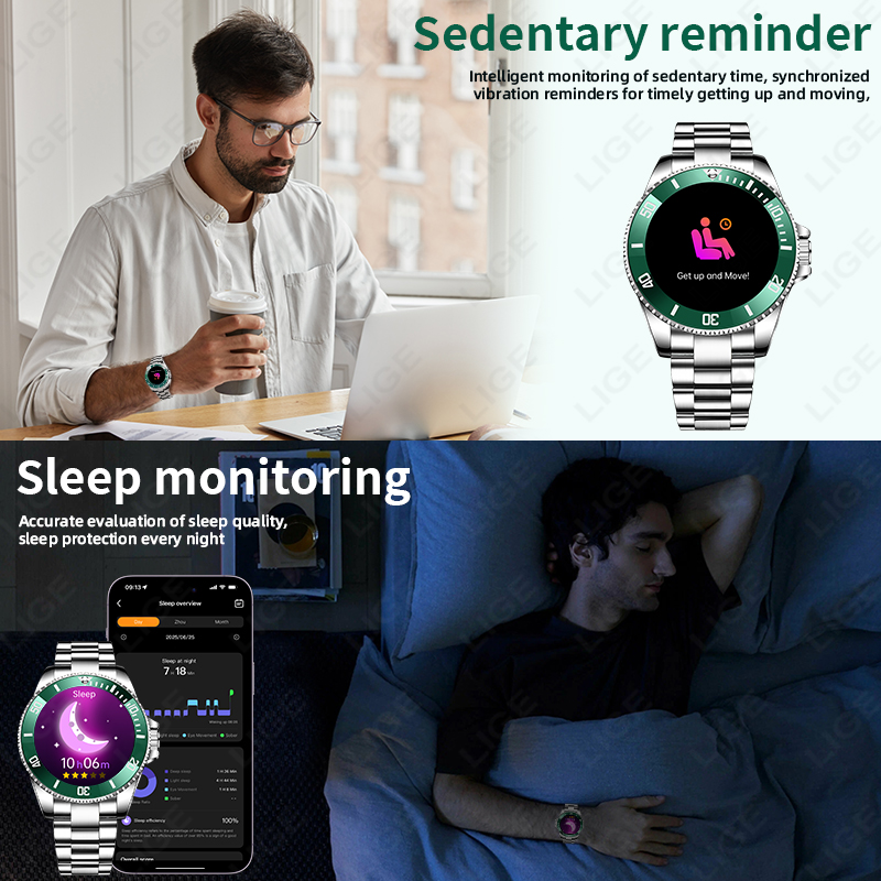 LIGE 2026 Style Luxe Smartwatc - Japanese Active Lifestyle recensie en prijs