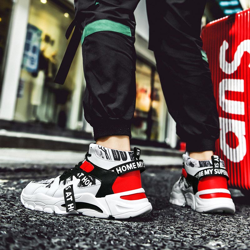 Grote Maat Hoge Top Chunky Man - Japanese Lifestyle Shoes recensie en prijs