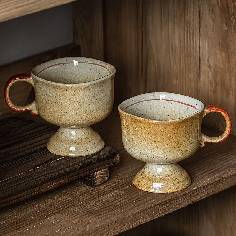 Retro-stijl keramische kopjes  - Japanese Daily Lifestyle recensie en prijs